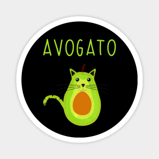 Cinco De Meow Avogato Cat Avocado Magnet